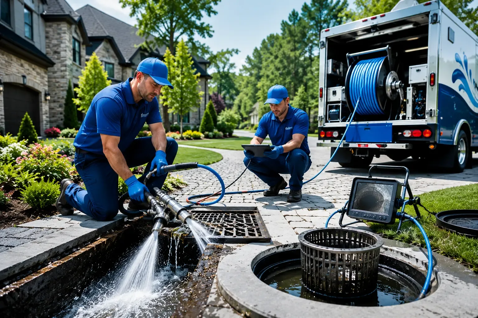 Local outdoor drain cleaning professionals in Laquey, MO